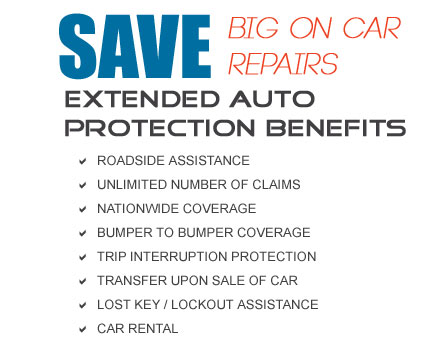 buy an extended warranty on a used car